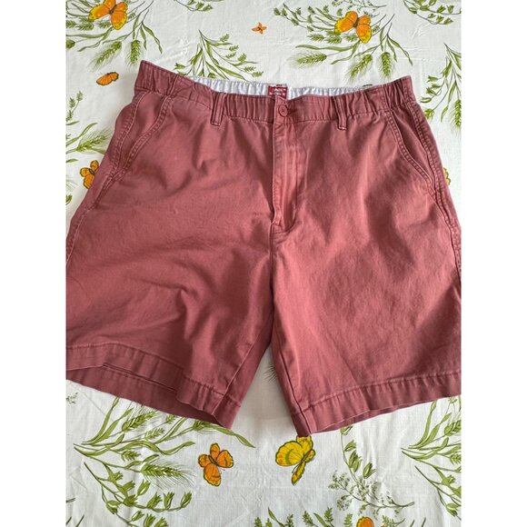 Levis XX Chino EZ Mens Shorts Coral Red Cotton Blend Size Large - Picture 1 of 7